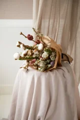 Plstěná květina BAVLNÍK