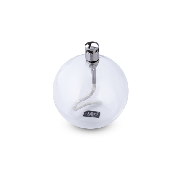 Olejová lampa PeriDesign BALL S, stříbrný okraj