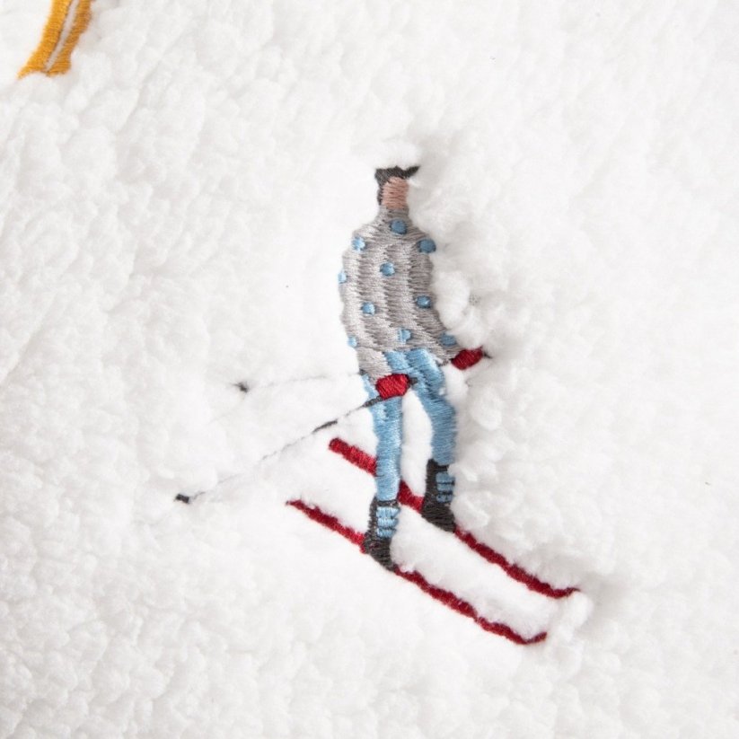 Povlak na polštář FLUFFY SKIERS