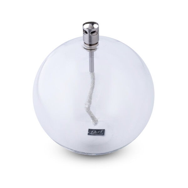 Olejová lampa PeriDesign BALL L, stříbrný okraj