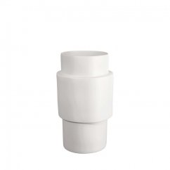 Bílá váza matná, velikost XL