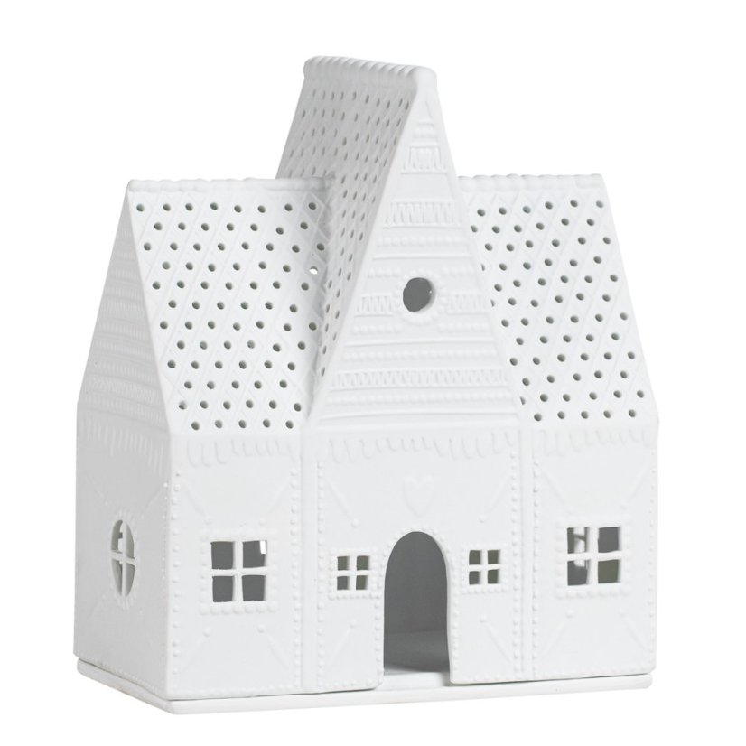 Porcelánový svícen Perníková chaloupka velká