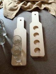 Servírovací prkénko na panáky