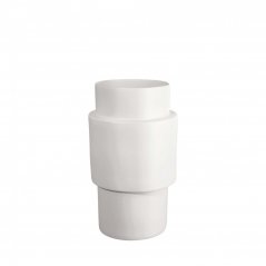 Bílá váza matná, velikost XL