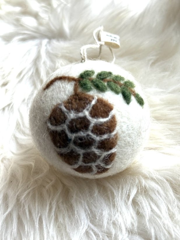 Plstěná závěsná ozdoba, výběr z 5 typů