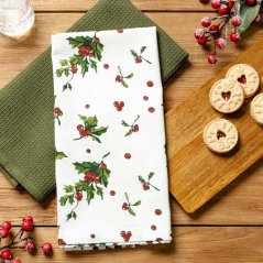 Sada 2 svátečních utěrek BERRY