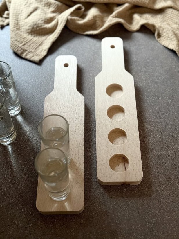 Servírovací prkénko na panáky