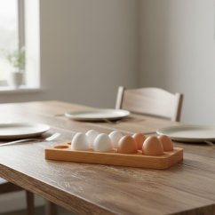 Dřevěný stojánek na vajíčka - výběr ze 2 typů