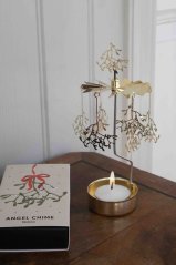 Švédský kolotoč na svíčku MISTLETOE