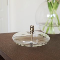 Olejová lampa DISC, mosazný okraj