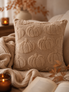 Povlak na polštář FLUFFY PUMPKIN beige