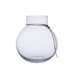 Skleněná váza ERNST Bubble 25 cm
