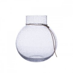 Skleněná váza ERNST Bubble 25 cm