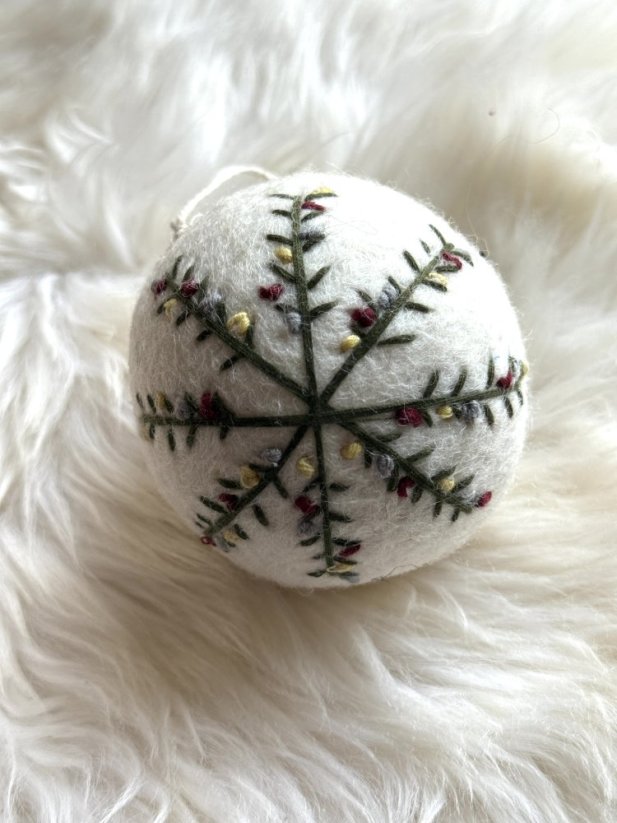 Plstěná závěsná ozdoba, výběr z 5 typů