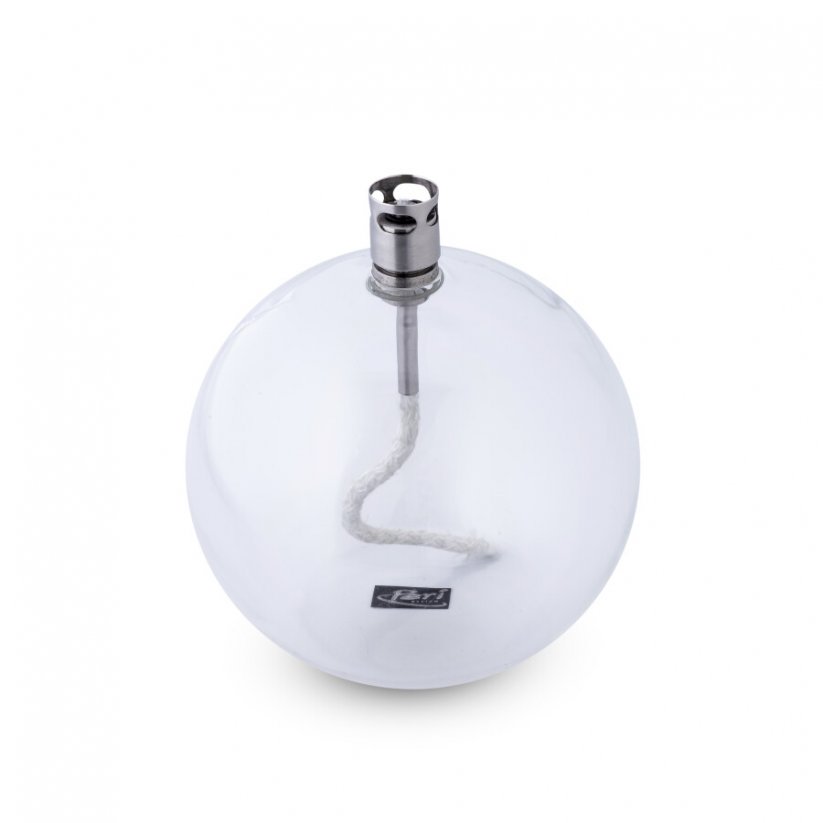 Olejová lampa PeriDesign BALL M, stříbrný okraj