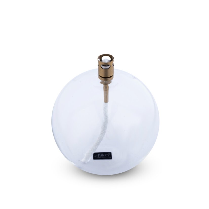 Olejová lampa PeriDesign BALL M, mosazný okraj