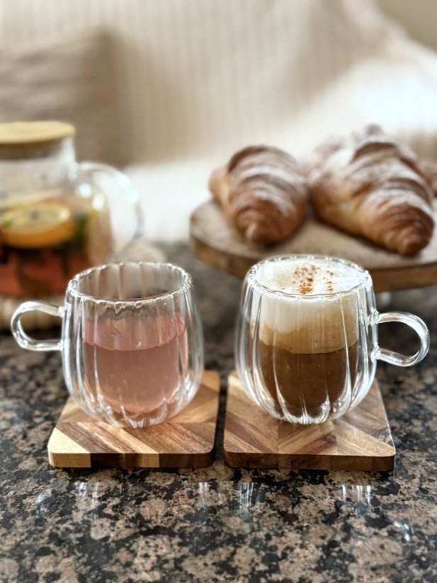 Dvoustěnné sklenice HYGGE, 2ks