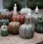 Porcelánová dýně, výběr z více typů - Typ : Dýně 7 cm, hnědá