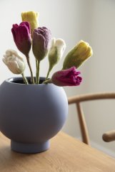 Plstěná květina TULIP, 4 typy