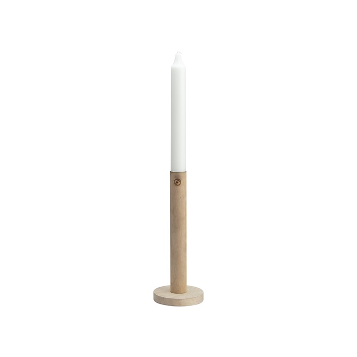 Dřevěný svícen ERNST 20 cm