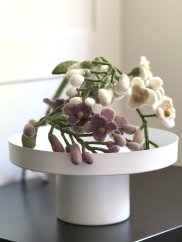 Plstěná květina WISTERIA, výběr ze 2 typů