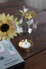 Švédský kolotoč na svíčku GEESE