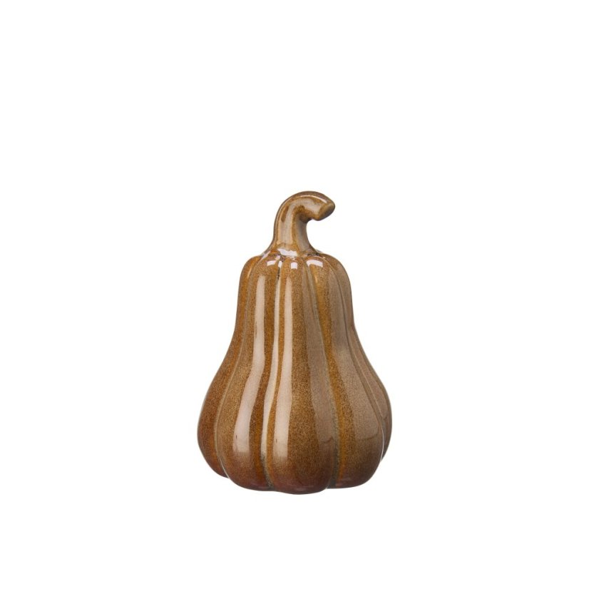 Porcelánová dýně, výběr z více typů - Typ : Dýně 11 cm, hnědá