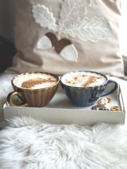 Keramický šálek CALM, modrý