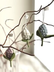 Plstěný hyacint na zavěšení, výběr ze 3 typů