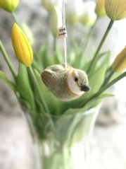 Plstěný ptáček - Strnad obecný