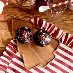 Dřevěný tácek CHRISTMAS TREE