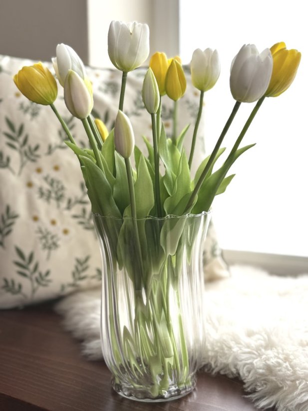 Silikonové realistické tulipány, výběr ze 2 typů