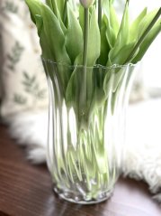 Skleněná váza LIA