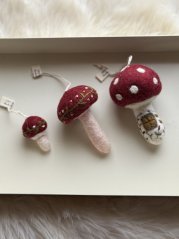 Plstěné houby - výběr ze tří typů