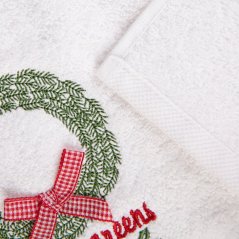 Vánoční osuška na ruce