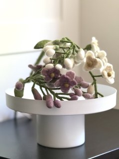Plstěná květina WISTERIA, výběr ze 2 typů