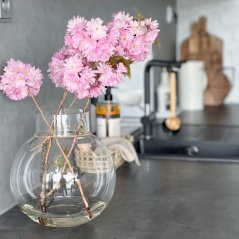 Skleněná váza ERNST 25 cm